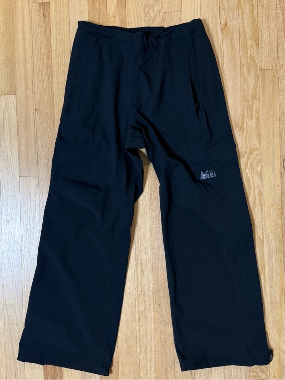REI Co-op Rainier Pants Womens Small Petite Waterproof Hiking Camping Rain
